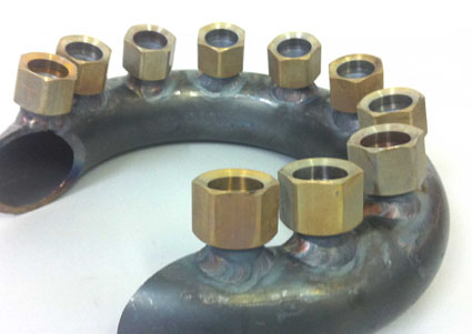 Spritzring für die Wasserhydraulik